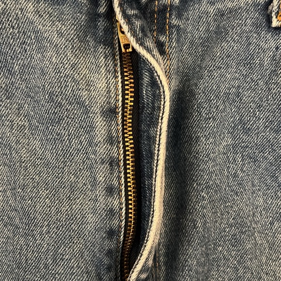 Vintage 90’s Y2K Levi’s 505 Jeans Blue Fade Regular Fit Straight Red Tab 36x31 - Picture 8 of 14